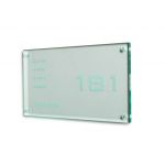 Naambord Model 15 Glaslook
